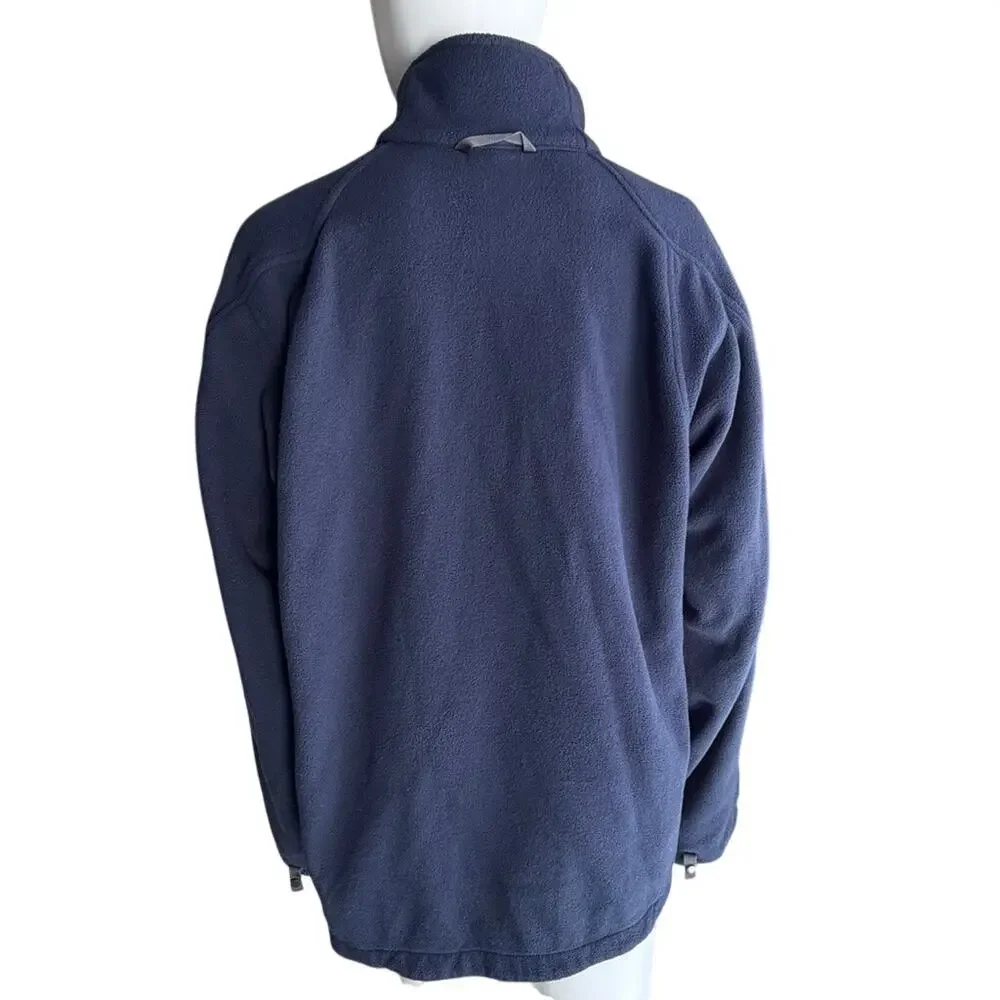 The North Face Glacier Full Zip Fleece Jacket Men’s Small Blue